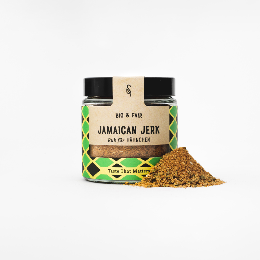 Jamaican Jerk Bio 120 ml Glas