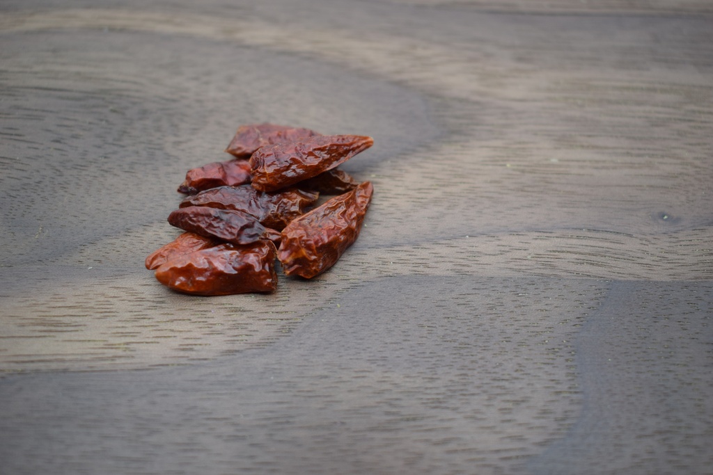 Chili rot ganz Bio Muster