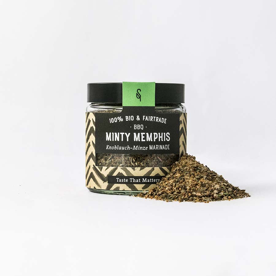 BBQ Minty Memphis Bio 120 ml Glas