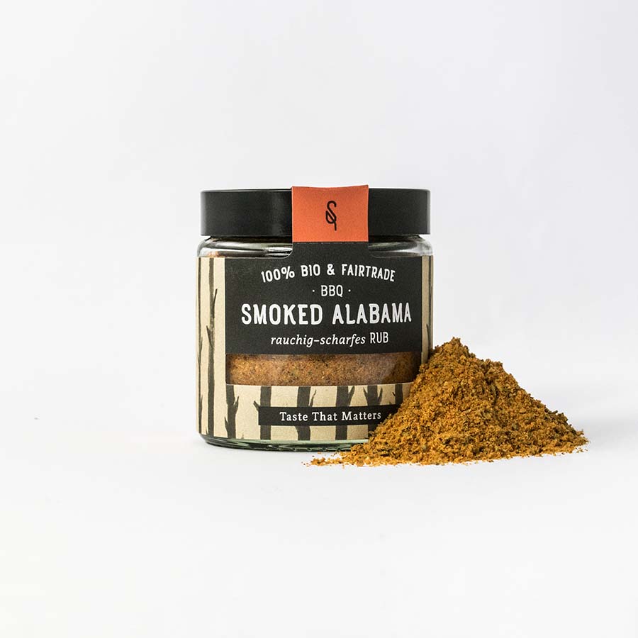 BBQ Smoked Alabama Bio 120 ml Glas