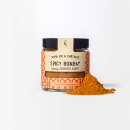 [3871391] Spicy Bombay scharfes rotes Curry Bio 120 ml Glas
