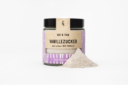 [3611391] Vanillezucker 10% Bourbon Bio 120 ml Glas