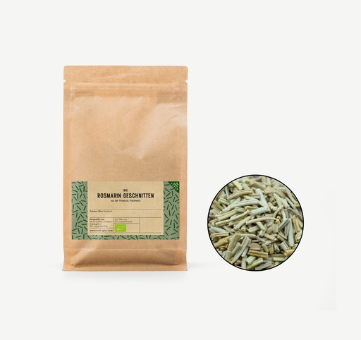 [4015831] Rosmarin geschnitten Bio Aromaschutz-Beutel 1 Kg