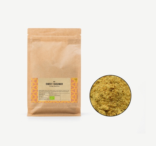 [4016041] Sweet Kashmir Mango Curry Bio Aromaschutz-Beutel 1 Kg
