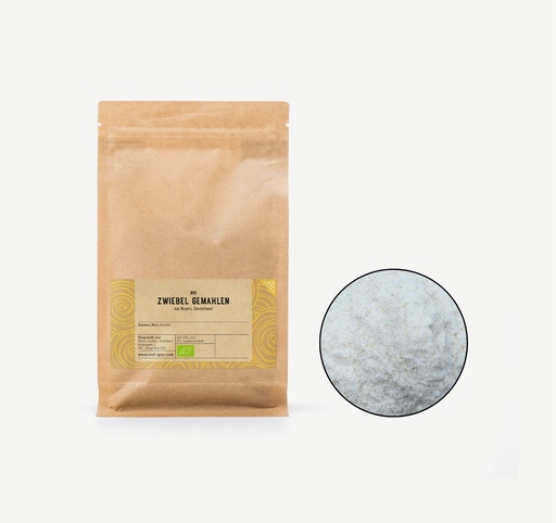 [4016251] Zwiebel gemahlen Bio Aromaschutz-Beutel 1 Kg