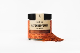 [4017652] Cayennepfeffer Bio 60 ml Glas